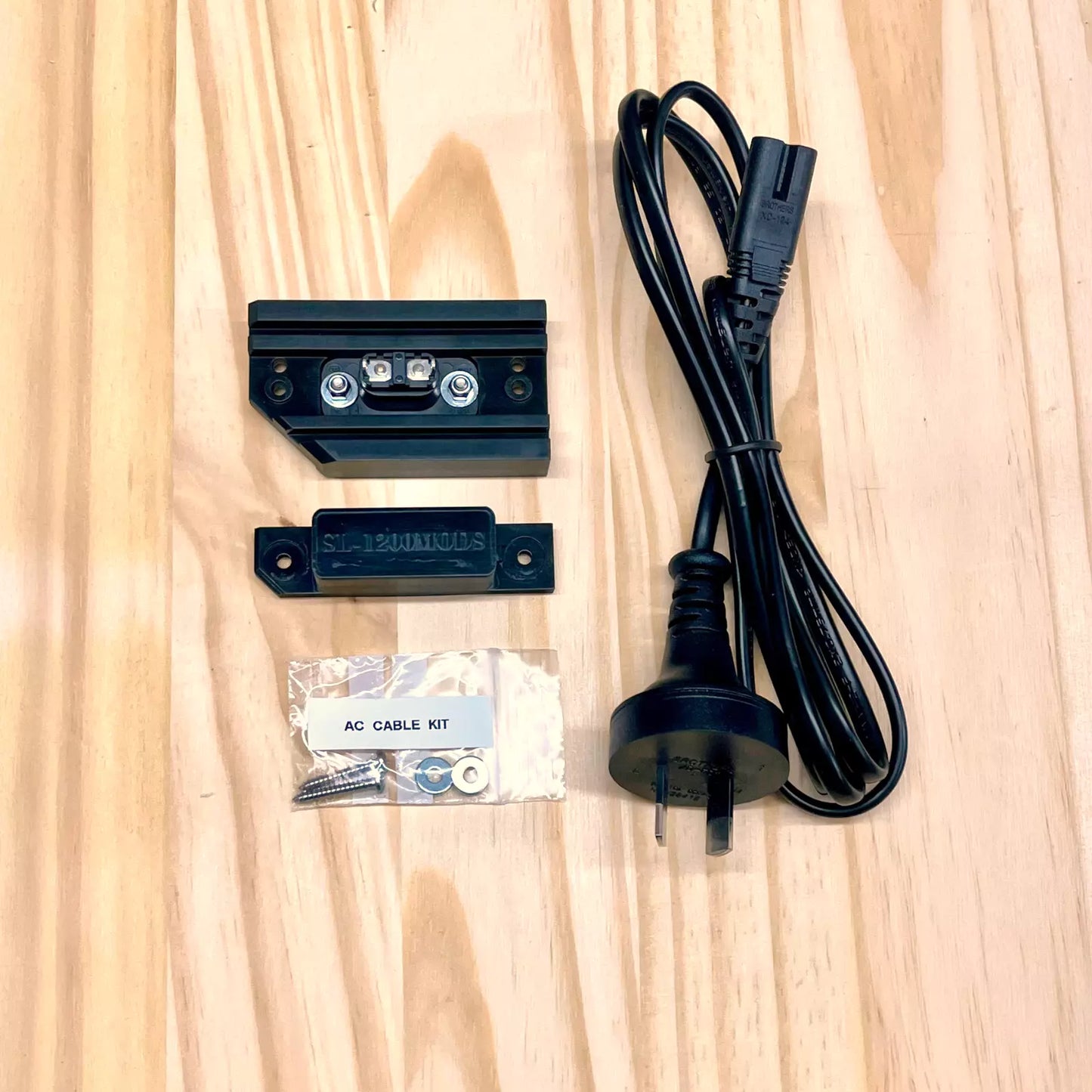 Technics SL-1200/1210 Detachable AC Cable Power Cord Kit