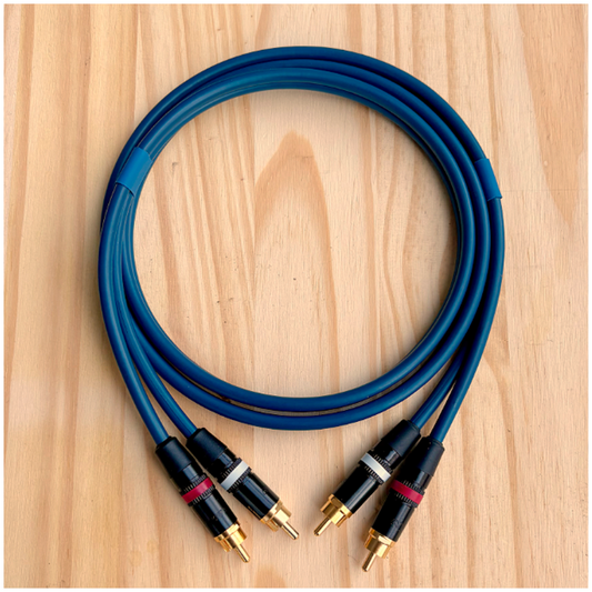 OFC (Oxygen-Free Copper) RCA–RCA Cable